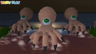 Yuta dan Mio Panik, CCTV Merekam Anomali Hamood Habibi dan Brainrots di Kota Sakura😰👺