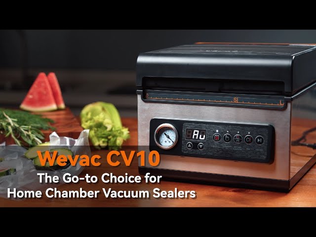 Wevac CV10 Chamber Vacuum Sealer  Go-to Choice for Home Users 