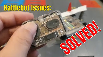 Crush Your Troubles: Troubleshoot your BattleBots from Hexbug
