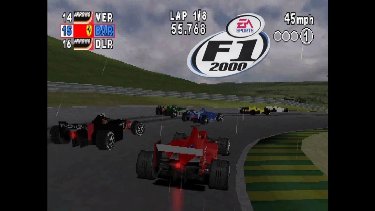 F1 2000 - PS1 Gameplay