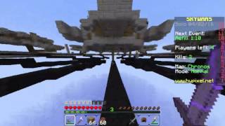 MINECRAFT: Hypixel Skywars Lets Play PVP Series Episode 1: 5 KILLZ!