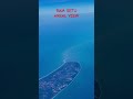 Real View of Ram Setu from Plane 😱 Ancient Bridge in the Ocean