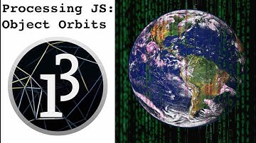 Processing JS: Orbiting Objects