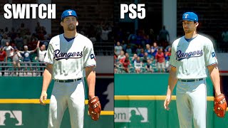 MLB the Show 24 | Nintendo Switch vs. PS5 Comparison
