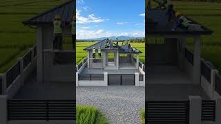 Modern 2-Bedroom Bungalow House Design | 80sqm Lot