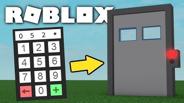 Roblox - Code Door (GUI and Model)