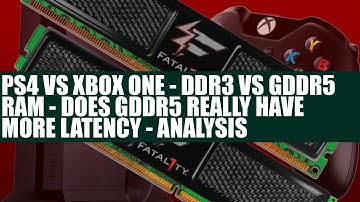 PS4 Vs Xbox One - GDDR5 Vs DDR3 Ram Latency & Bandwidth - Does GDDR5 Have More Latency Analysis
