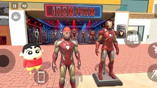 Franklin find secret iron Man suit garage 🤩 Indian Theft Auto simulator 🤩 Iron Man suit garage