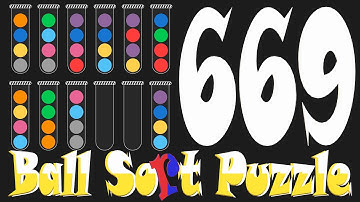 Ball Sort Puzzle Level 669