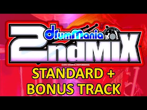 ドラムマニア DrumMania 2ndMIX 新曲リスト New Song List STANDARD BONUS TRACK