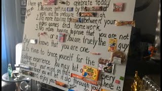 Graduation Candy Board