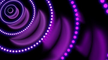 Abstract moving concentric rings of glowing sphere background 4k loop video | No Copyright video