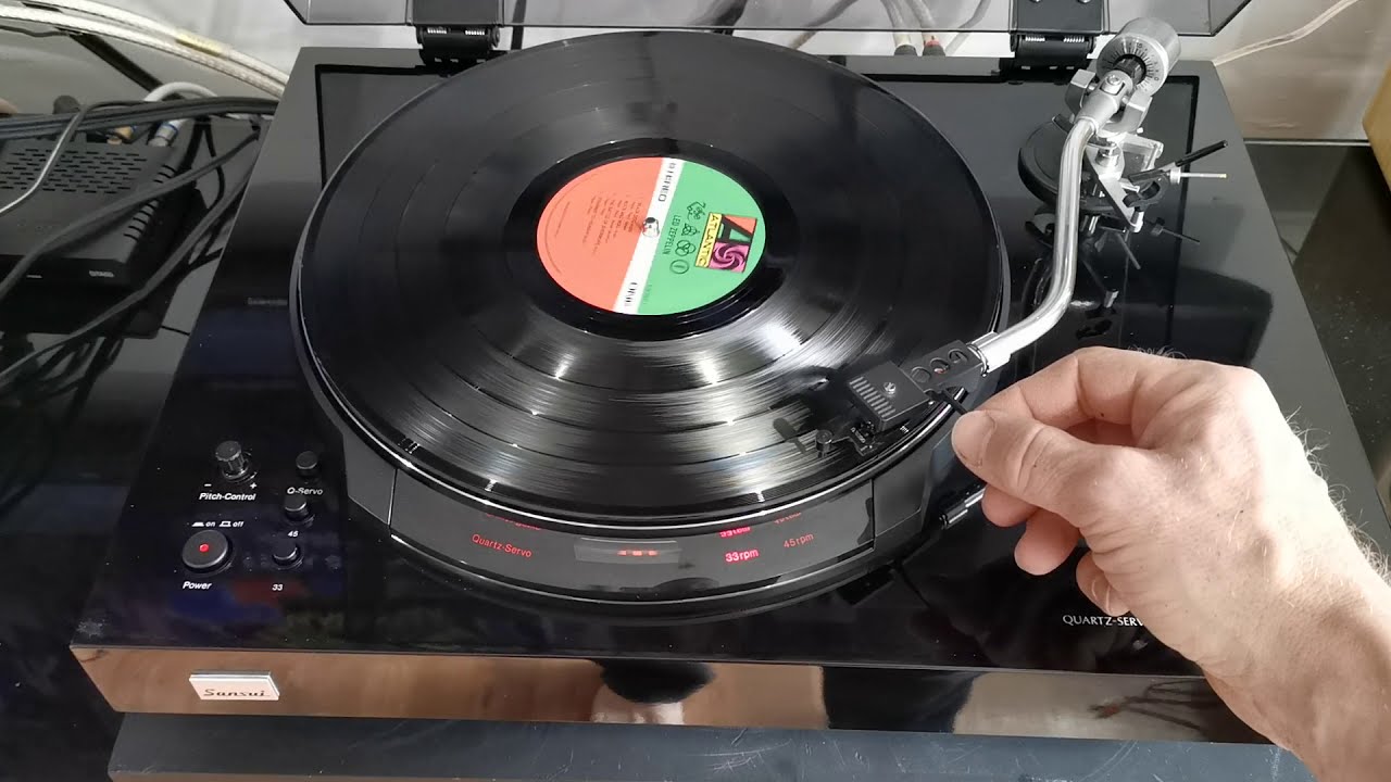 Sansui SR-929 Quartz Servo Direct-Drive Turntable (1976