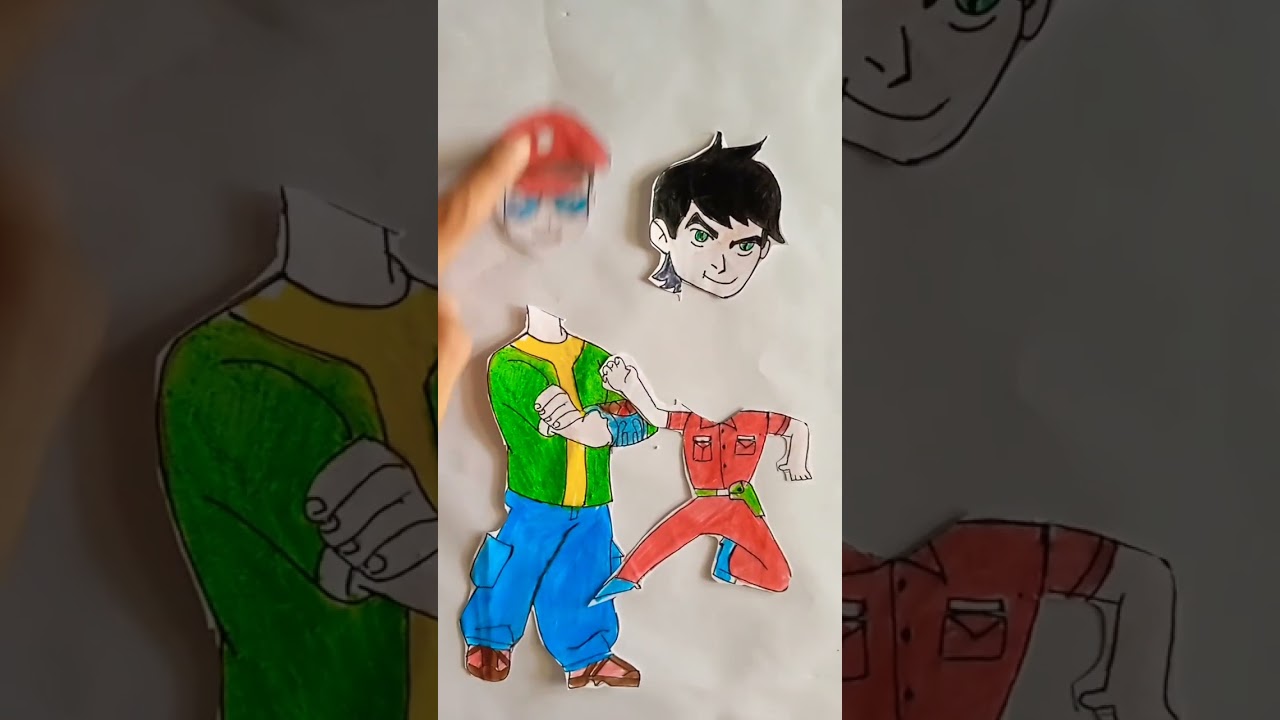 Little singham and Ben10 funny clip 🤣😂