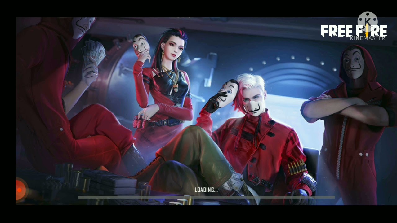 Free Fire x Money Heist Gold Loot Code Today 2021.12.04