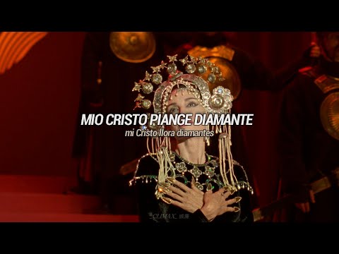 ROSALÍA Mio Cristo Piange Diamante Sub Español Lyrics