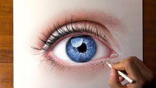Blue Eye Drawing