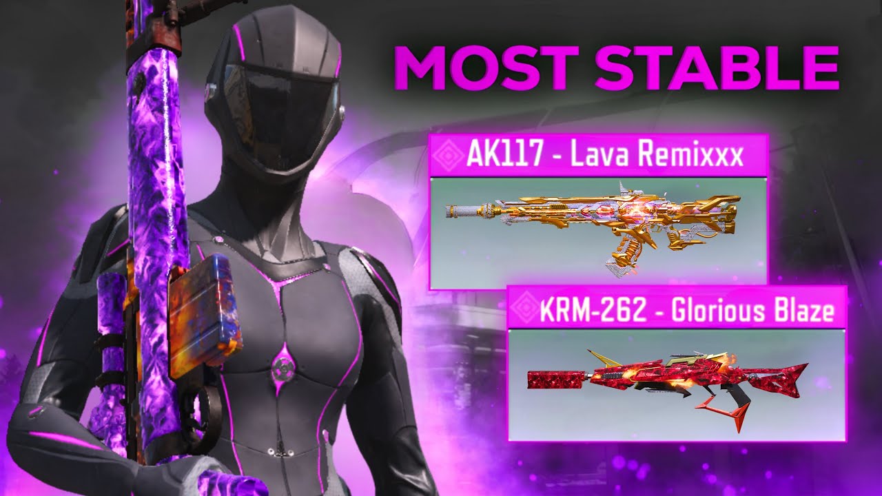 *KRM GLORIOUS BLAZE IN TRYHARD LOBBY & ENEMY’S AK117 LAVA REMIX INTENSE GAMEPLAY* | SOLO vs SQUADS