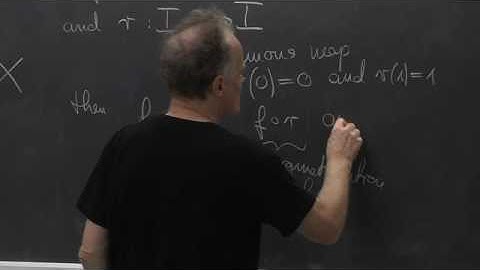 Topology - Bruno Zimmerman - Lecture 16