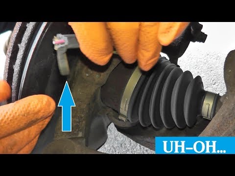 How To Replace A Broken ABS Wheel Sensor Inside A Steering Knuckle