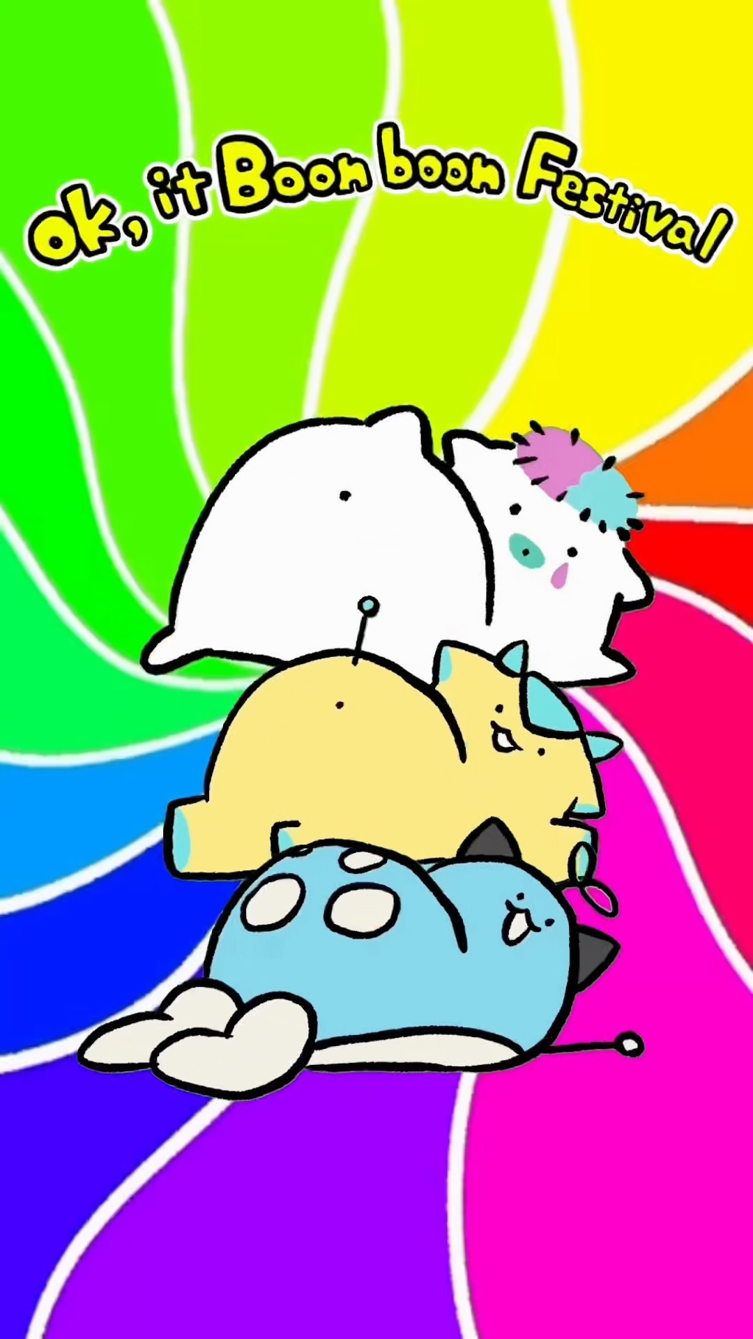 ブンブンブンページ オケツブンブンフェスティバル✨ #animation #funny #obf #ジョー力一