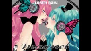 Magnet lyric video - Hatsune Miku and Megurine Luka