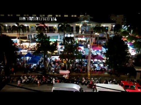Street view from Tiger Hotel (Phuket Patong)