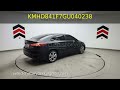 HYUNDAI ELANTRA 2016 - KMHD841F7GU040238