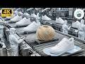Inside Nike's Secret Factory: From Spool of Yarn to Finished Shoe (Full Process)
