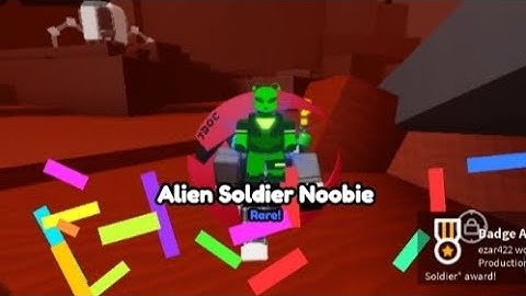 How to get alien soldier noobie