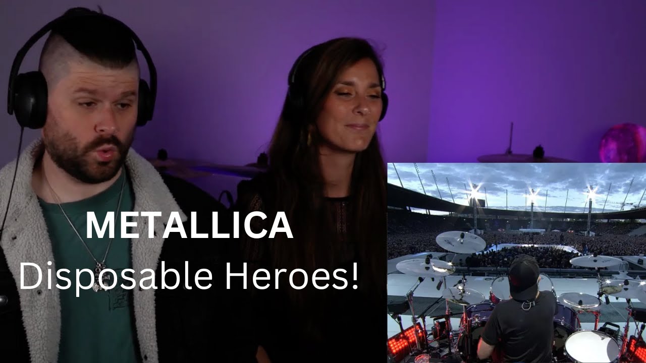 Metallica: "Disposable Heroes" LIVE. First Time Reaction!