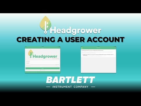 Headgrower | User Account Setup