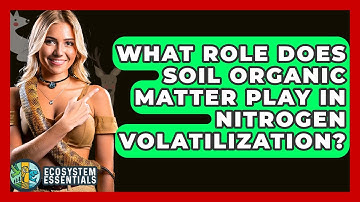 What Role Does Soil Organic Matter Play In Nitrogen Volatilization? - Ecosystem Essentials