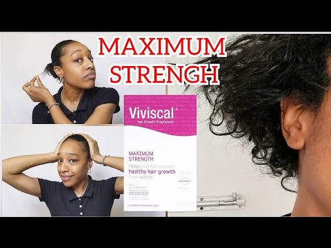 Viviscal Hair Growth Supplement Maximum Strengh Product Review 2 Week Results Youtube [ 360 x 480 Pixel ]