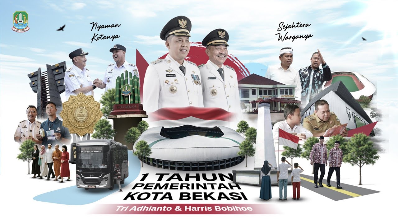 Capaian Kinerja 1 Tahun Pemerintah Kota Bekasi Tri Adhianto & Harris Bobihoe
