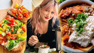 What I Eat In A Day (Self-Care Routine) | Easy Vegan Recipes for Days When Youre Sad