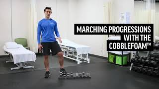 Marching Progressions with the CobbleFoam™ Uneven Surface Balance Trainer