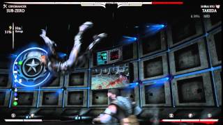 MKX SUB ZERO (CRYOMANCER) 43% dmg easy combo