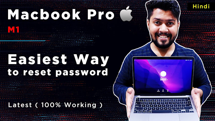 How to change apple id on macbook pro without password