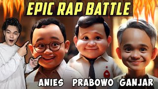 RAP BATTLES PRESIDEN 2024 - Prabowo vs Anies vs Ganjar ||  Reaksen
