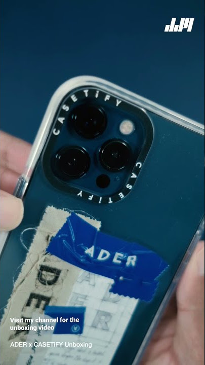 Unboxing my iPhone case from ADER ERROR and CASETiFY