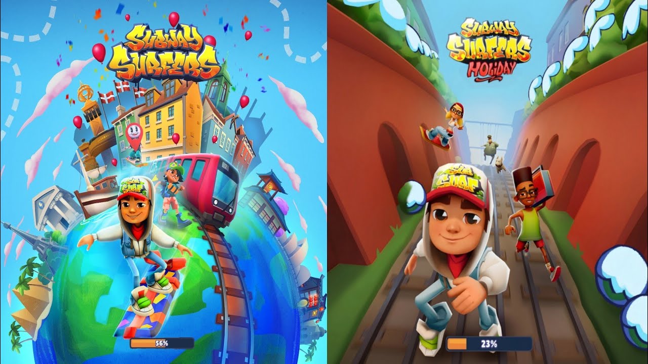 Subway Surfers : Copenhagen Special Vs Classic Holiday