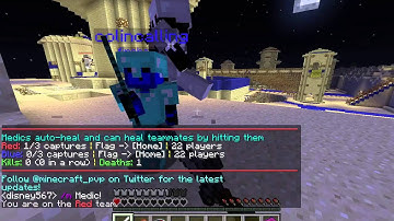 Minecraft: CTF #3 BOOK FIGHT!!!!