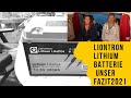 Liontron Lithium Batterie unser Fazit 2021 im Roadcar 540