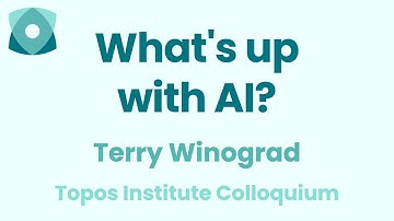 Terry Winograd: "What