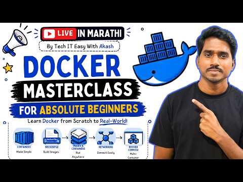 Docker Masterclass for Absolute Beginners | Learn Docker from Scratch in Marathi