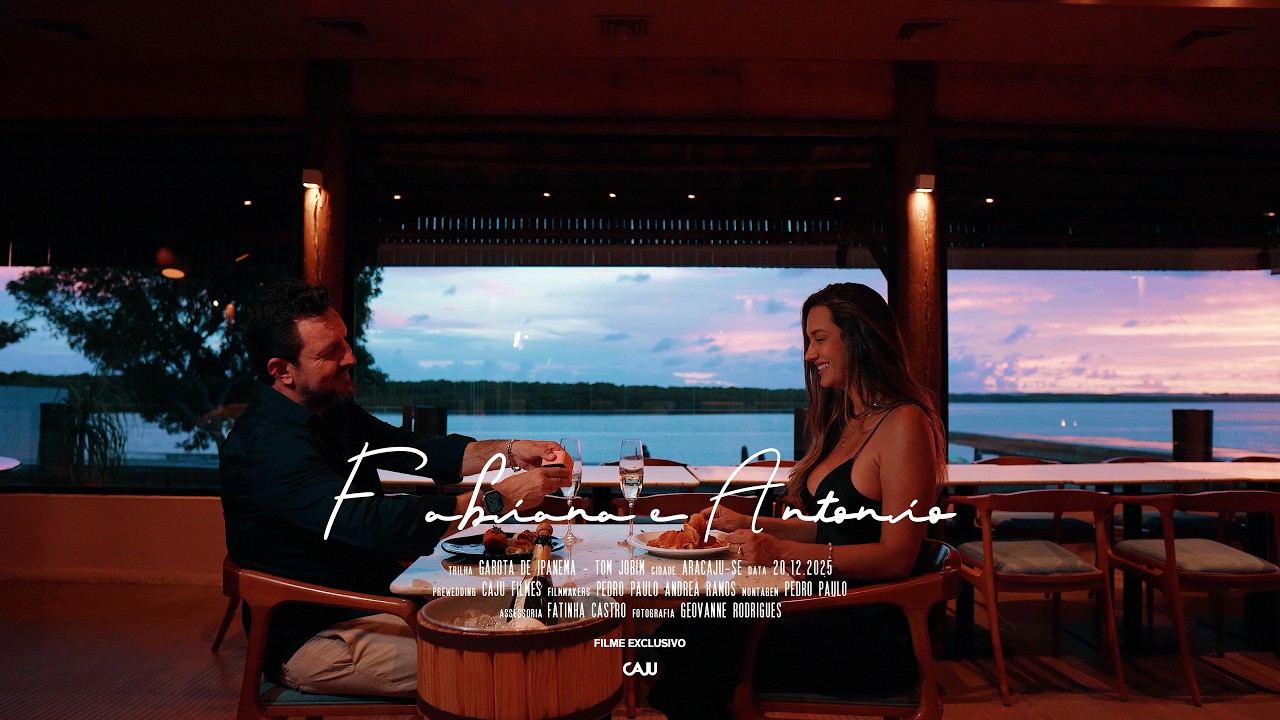Prewedding exclusivo Caju Filmes I Fabiana & Antonio