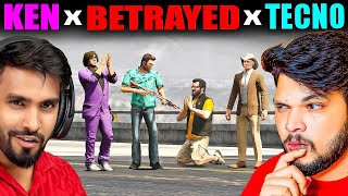 Techno Gamerz Got Betrayed By Ken Rosenberg In Gta 5 Ep 3