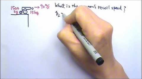 AP Physics 1: Momentum 3: Explosion and Recoil Speed Problem