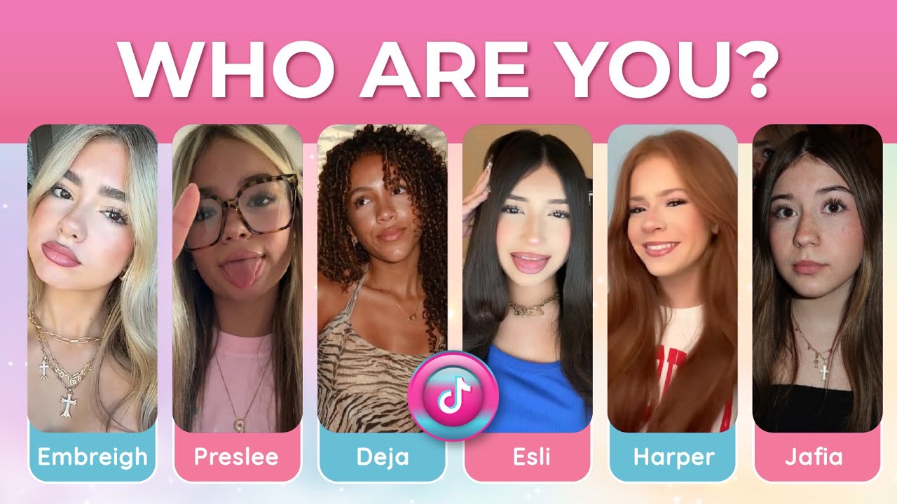 Who’s Your TIKTOKER Twin? 📱🎥💗 | Aesthetic Personality Quiz